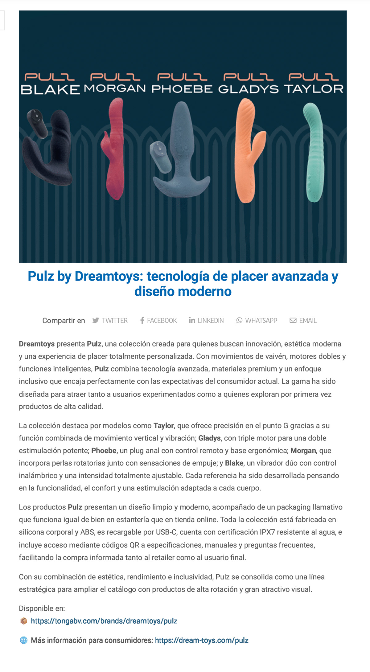 2025-11 Sugextions Online - Dreamtoys Pulz